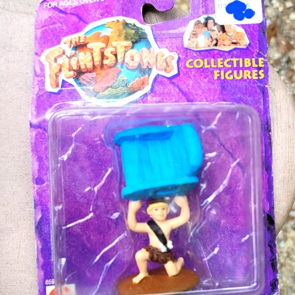 The Flintstones 1993 Bamm-Bamm Action Figure by Mattel NIB - Picture 1 of 2